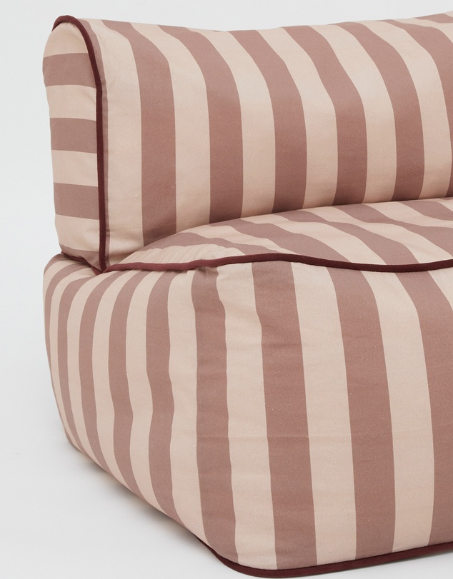 Phile - Striped Toddler Lounger – Pink