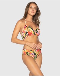 Nip Tuck Swim - Black Roman Holiday Brigitte Bikini Top