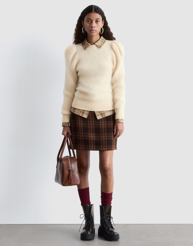 & Other Stories - Mohair-Blend Puff-Sleeve Jumper