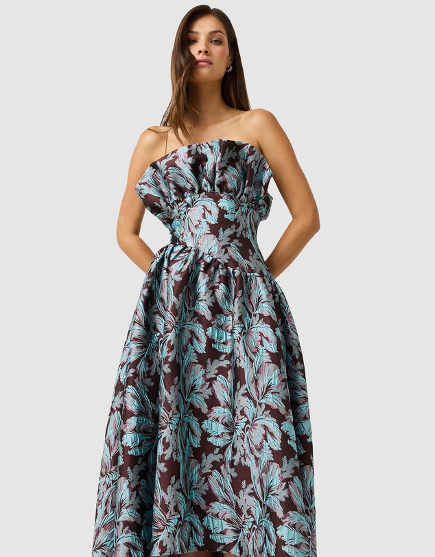Elliatt - Bloomia Strapless Gown