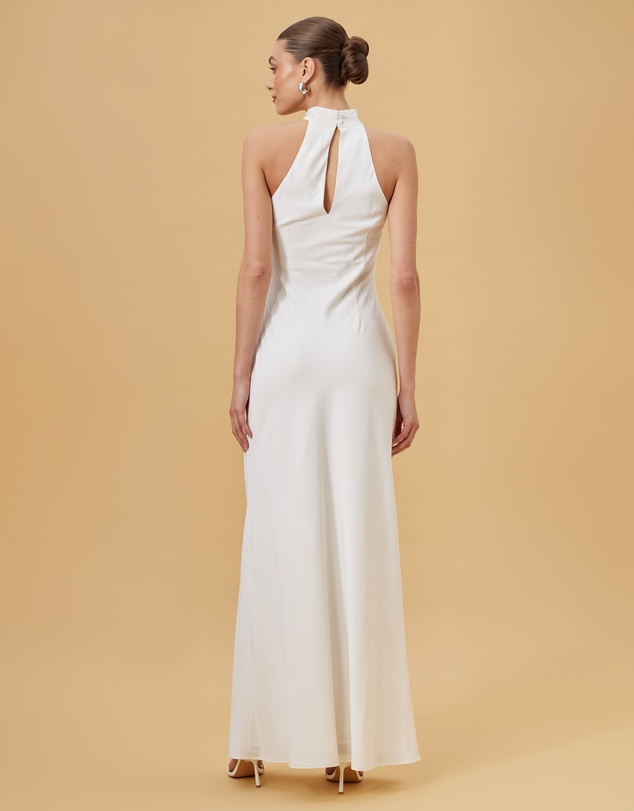 CHANCERY - Juno Twist Halter Maxi Dress