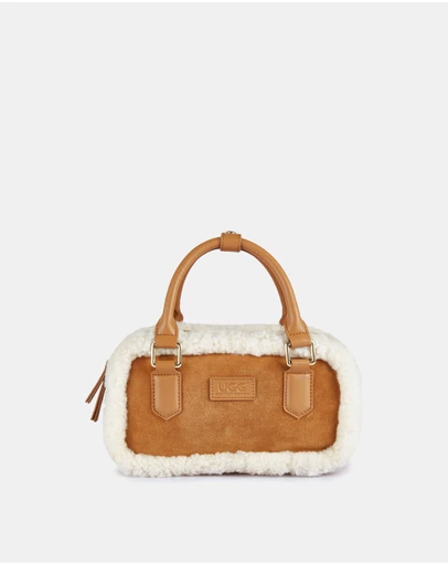 EVERAU - Australian Shepherd Ugg Shayla Bag Cow Suede Upper Bags