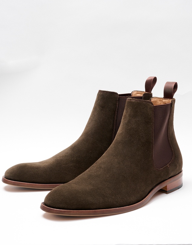3 Wise Men - 3 Wise Men Waits Suede Chelsea Boot