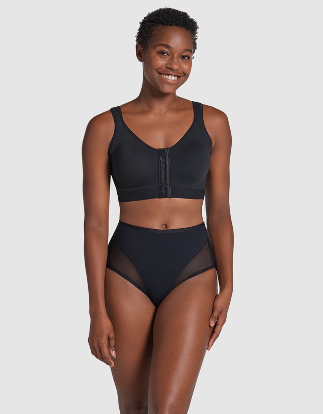 Leonisa - All-in-One Cotton Posture Corrector Wireless Front Open Bra