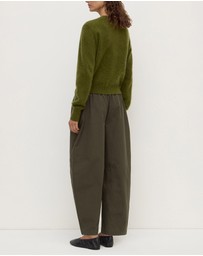 Assembly Label - Carina Merino Wool Long Sleeve Cardigan