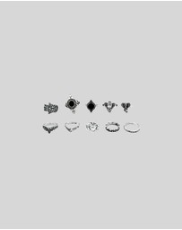KAJA Clothing - Bacca Rings 10pcs