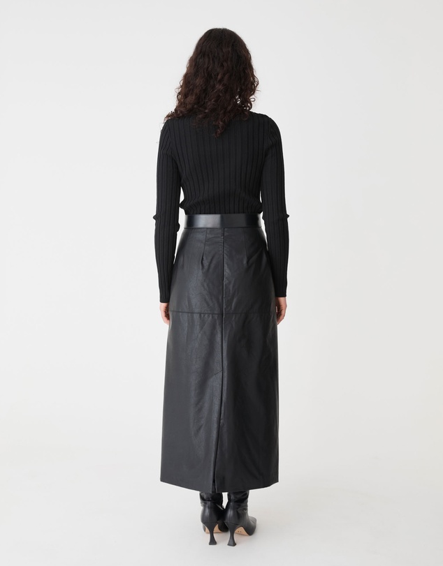 Forcast - Giselle Panel PU Skirt
