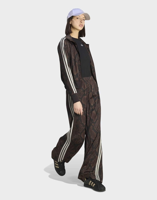 adidas Originals - SATIN SNAKE PRINT FIREBIRD TRACK JACKET Womens