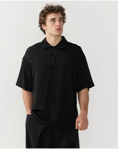 Justin Cassin - Zander Short Sleeve Zip Shirt