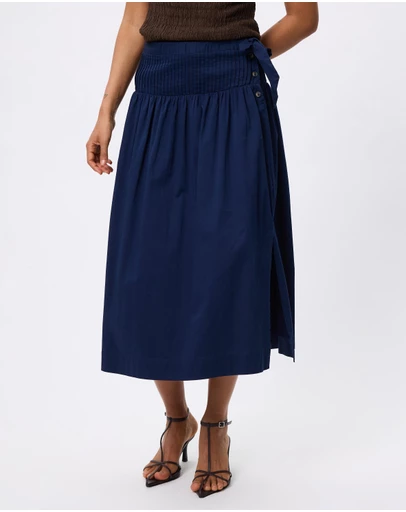 Damson Madder - Josie Midi Skirt