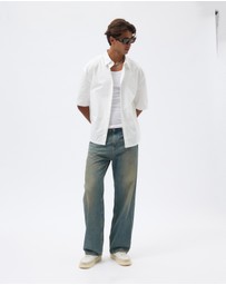 AERE - Gatz Cotton Poplin Shirt