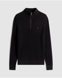 Tommy Hilfiger - Cashmere Quarter-Zip Jumper