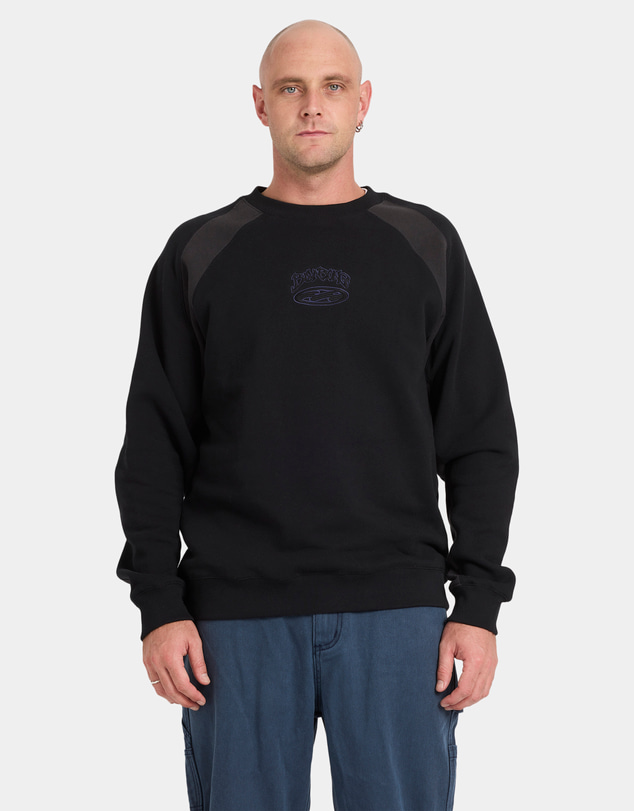 Billabong - Mens Bad Dog Crew Neck Fleece Top