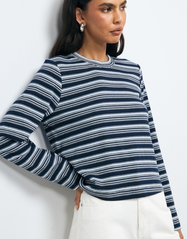 AERE - Stripe LS T-Shirt