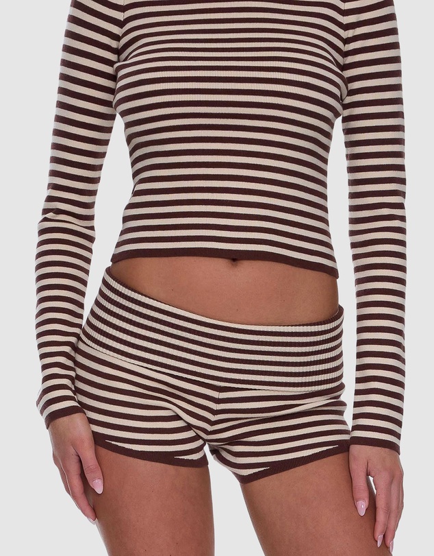 Thrills - Mackenzie Knit Booty Shorts