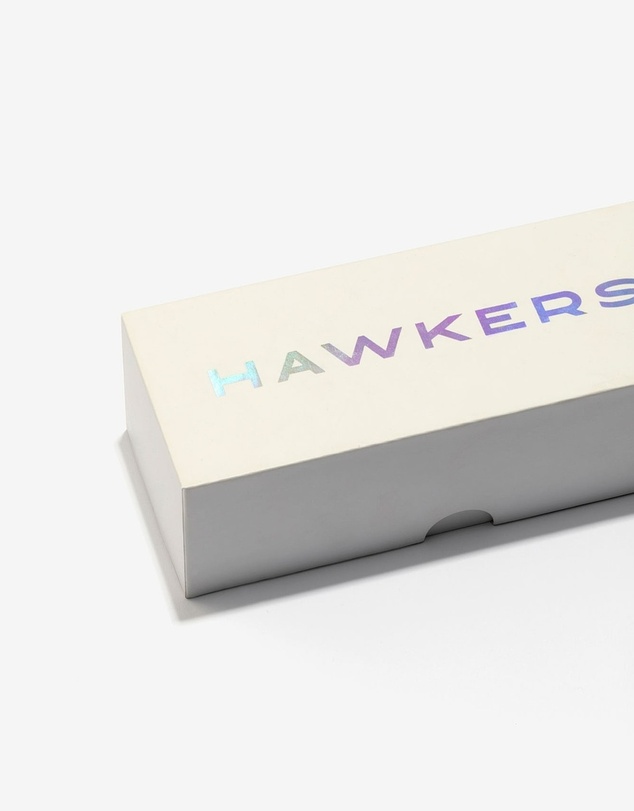Hawkers Co - HAWKERS - Leo Black ETERNITY Sunglasses for Men and Women UV400