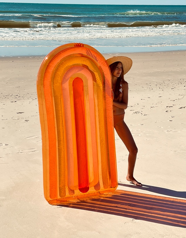 Sunnylife - Outdoor Pool Luxe Lie-On Float - Rainbow