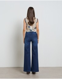 DRICOPER DENIM - Indy High Rise Wide Leg Jeans