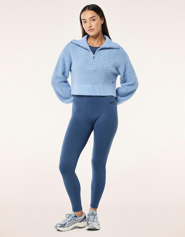 P.E Nation - Greenpoint Knit Zip Neck Sweater