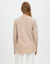 White By FTL - Leo Long Sleeve Tee