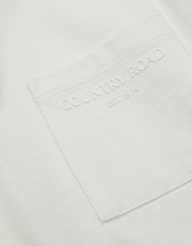 Country Road - Australian Cotton Relaxed Short Sleeve Pocket T-shirt