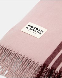 Morgan & Taylor - Sawyer Throw Blanket in Pink