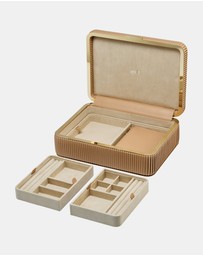 Wolf - Wolf Bella Medium Jewellery Box Mocha