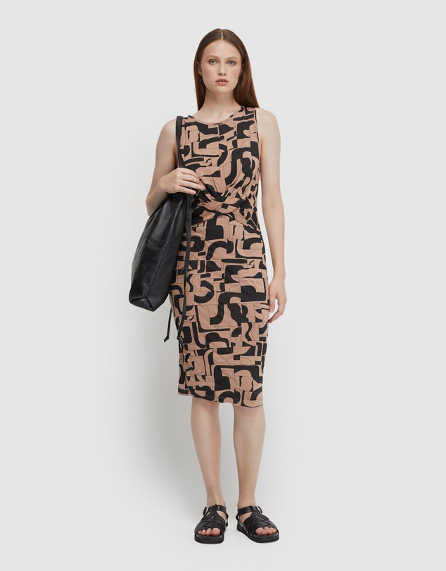 Oxford - Holly Sleeveless Printed Dress