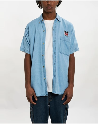 Vintage by The Real Deal - Pre Loved - 90s NCAA University of Nebraska Huskers Button Up Shirt