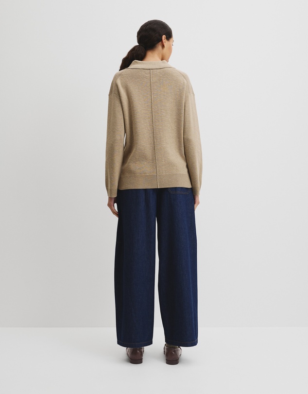 Country Road - Cotton Linen Long Sleeve Knit