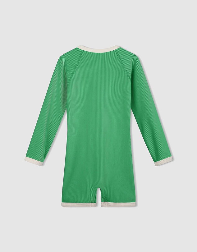 Zulu & Zephyr Mini - Mini Stripe Rib Surf Suit - Kids