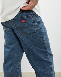 Vintage by The Real Deal - Pre Loved - Vintage Dickies 'Quilted' Denim Jeans