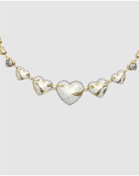 GUESS - Gold-Tone In My Heart Necklace