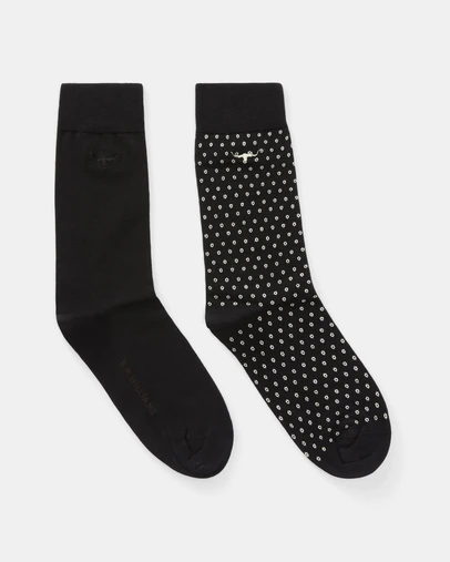 R.M.Williams - 2-Pack Nelson Polka Dot Socks