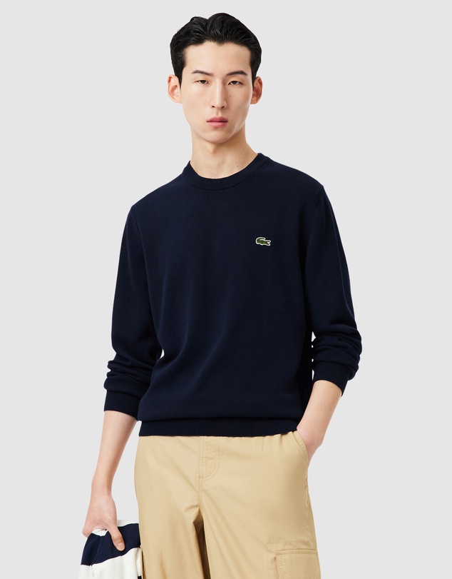 Lacoste - Classic Cotton Crew Neck Knit Jumper