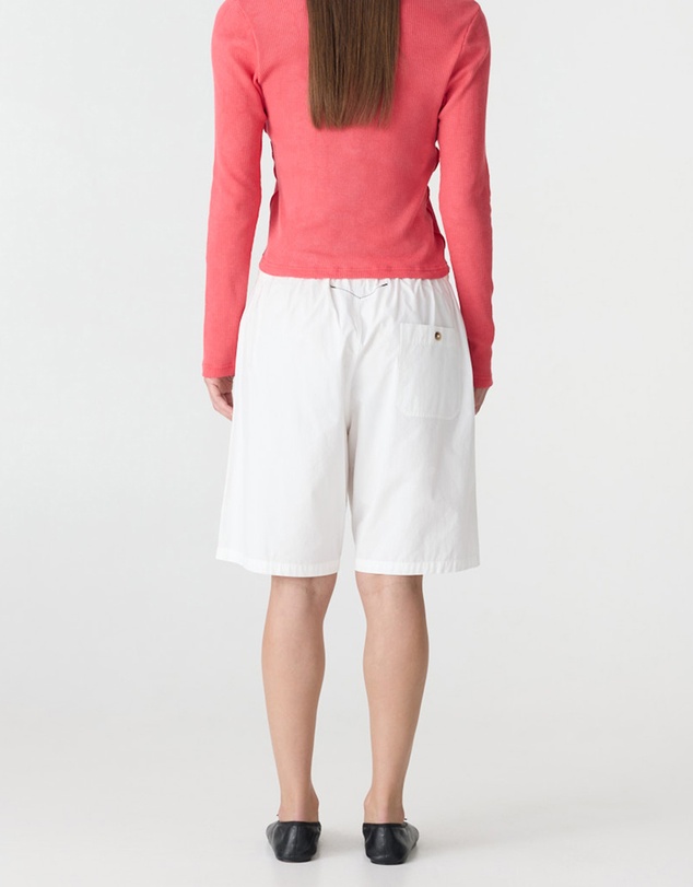 Bassike - Crushed Cotton Workwear Shorts