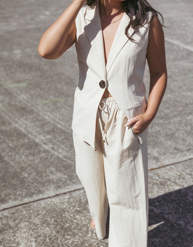 Petal & Pup - Trula Vest - Oatmeal