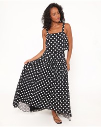Petal & Pup - Lulu Set - Black Polka Dot