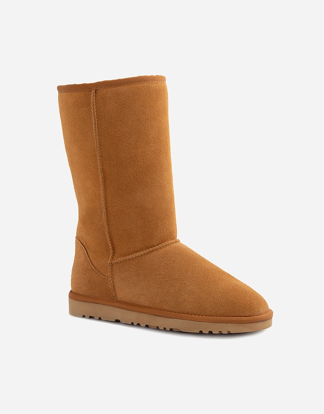 Ozwear Connection Uggs - Ugg Boots Genuine Australian Sheepskin Unisex Long Classic Suede