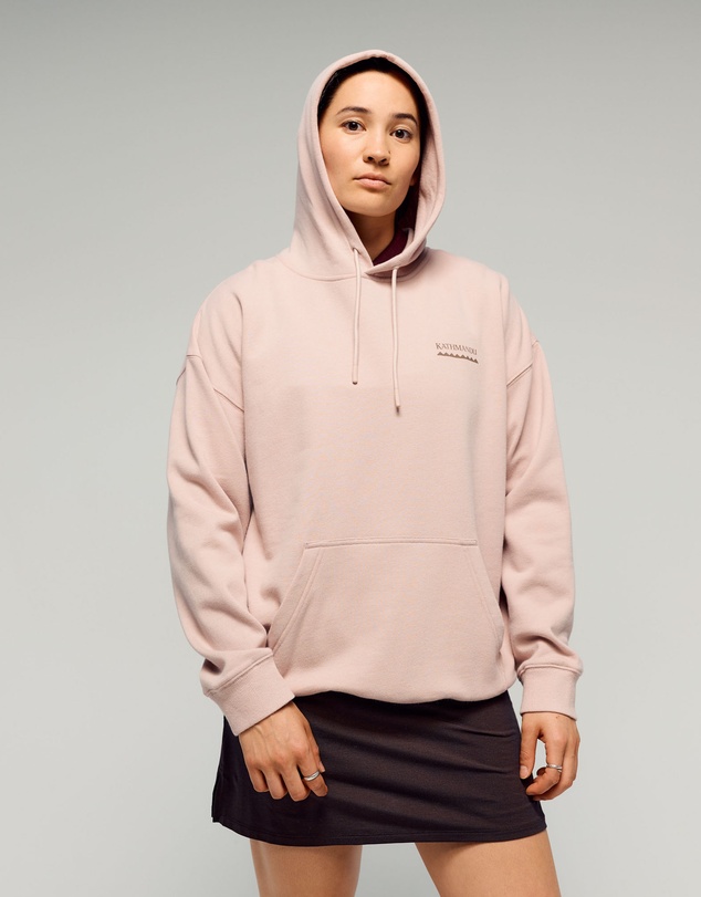 Kathmandu - Heritage Logo Slouchy Brushed Hoodie