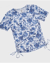 Aqua Blu Kids - Azalea Short Sleeve Rash Vest Set - Kids