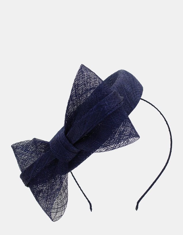 Morgan & Taylor - Juliet Fascinator in Navy Blue