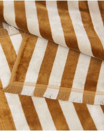 Aura Home - Palma Stripe Australian Cotton Bath Towel Set