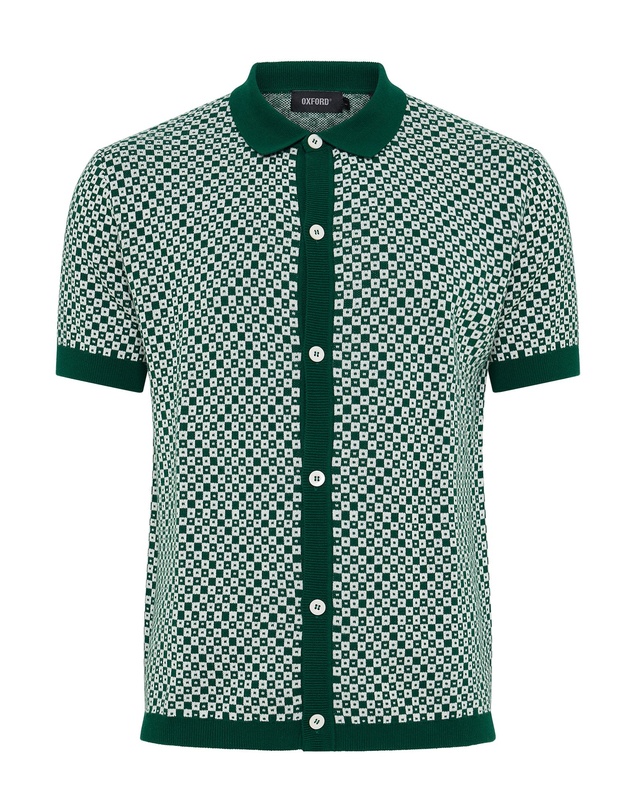 Oxford - Jacob Jacquard Polo