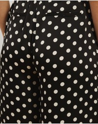 Atmos&Here - Fiona Polka Dot Tailored Trousers