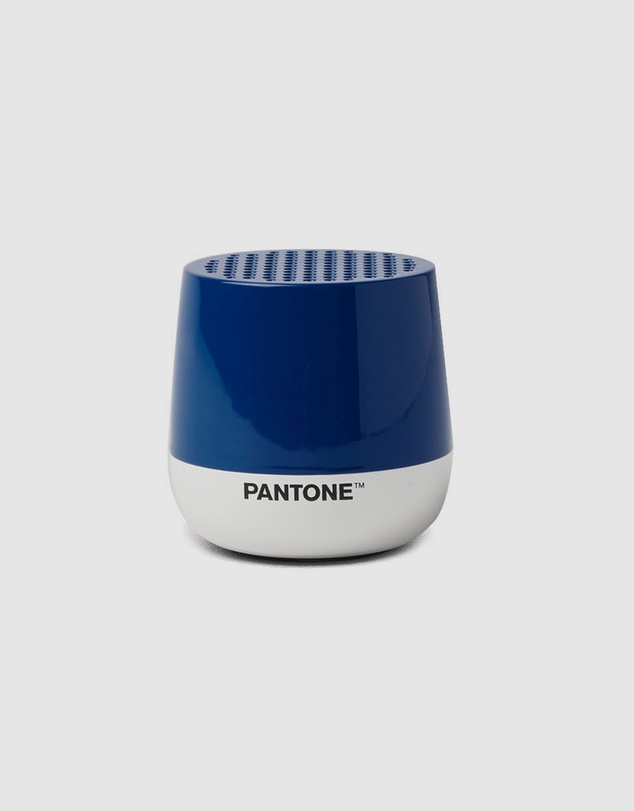 Lexon - Lexon GIFT Set PANTONE - Includes Mino+ Mini Speaker, Flip Classic Clock, Mina M Lamp, Thykho 3 Speaker - Classic Blue