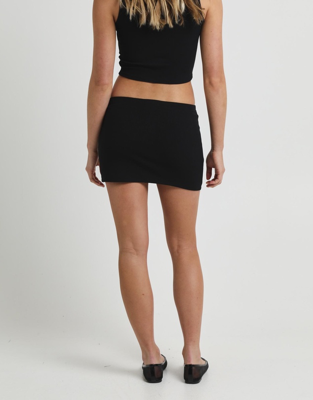 General Pants Co. Basics - Soft Knit Mini Skirt