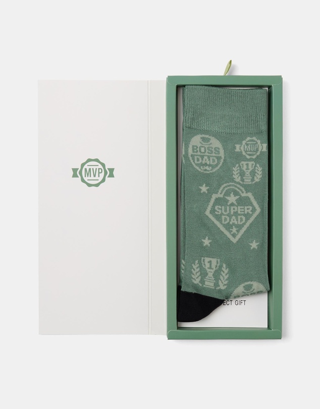 Bamboozld - Super Dad Bamboo Socks Card
