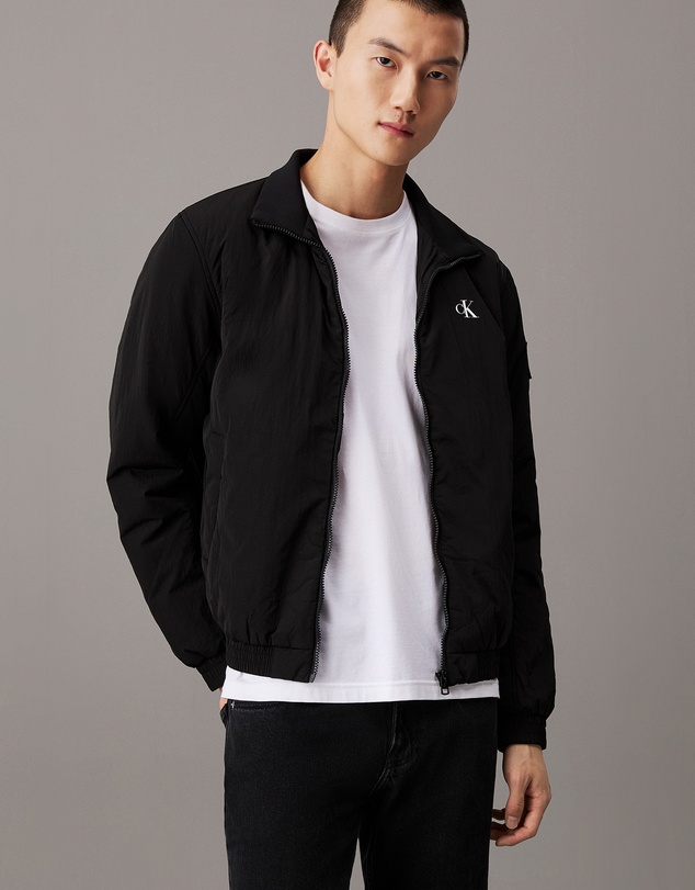 Calvin Klein Jeans - Padded Nylon Zip Up Jacket