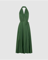 Morrison - Ronni Linen Halter Dress